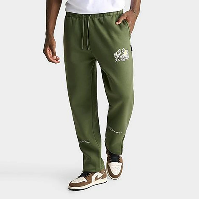Hoodrich Men's Arco Fleece Jogger Pants in Green Size: Small