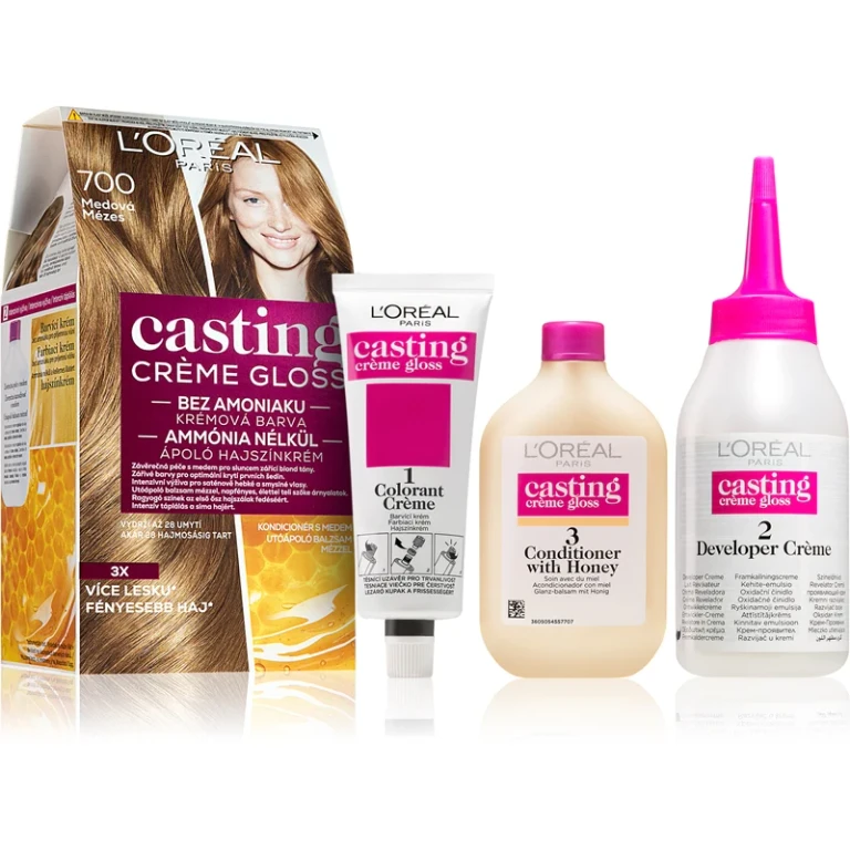 L'Oreal Paris Casting Cream Gloss hair dye color 700 honey