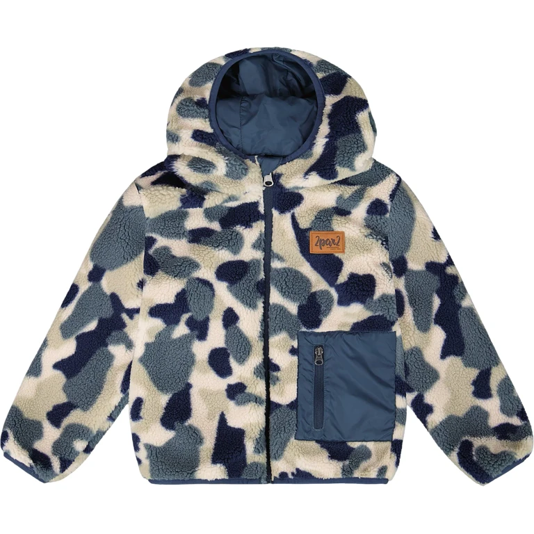 Reversible Mid-Season Sherpa Jacket - Baby