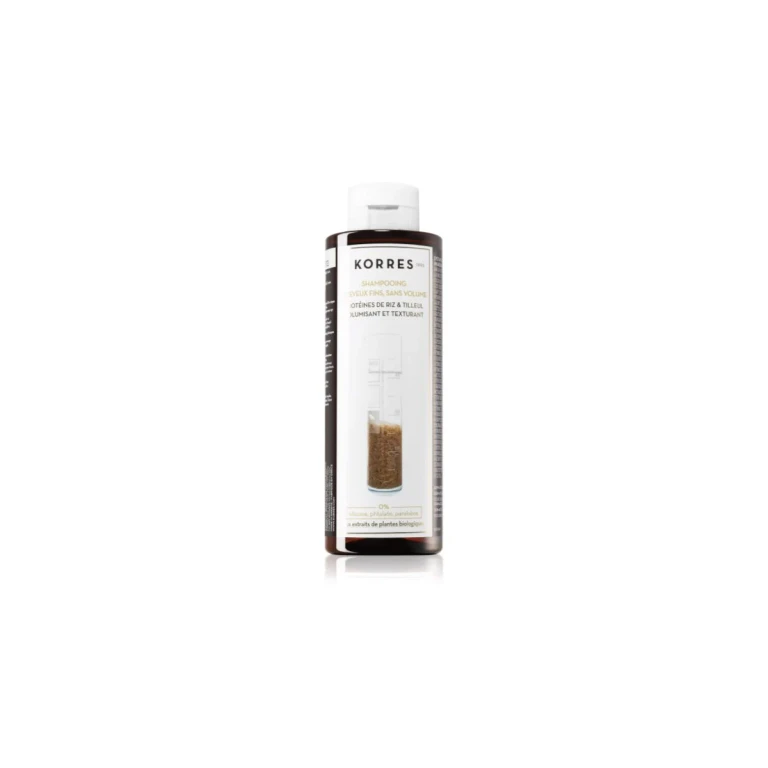 Shampoo for Fine Hair Without Volume Rice and Linden Proteins 250ml