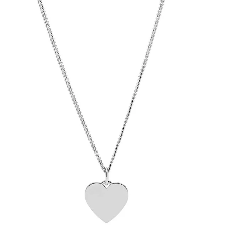 Steel Necklace with Heart Jf03330040 (Chain, Pendant)
