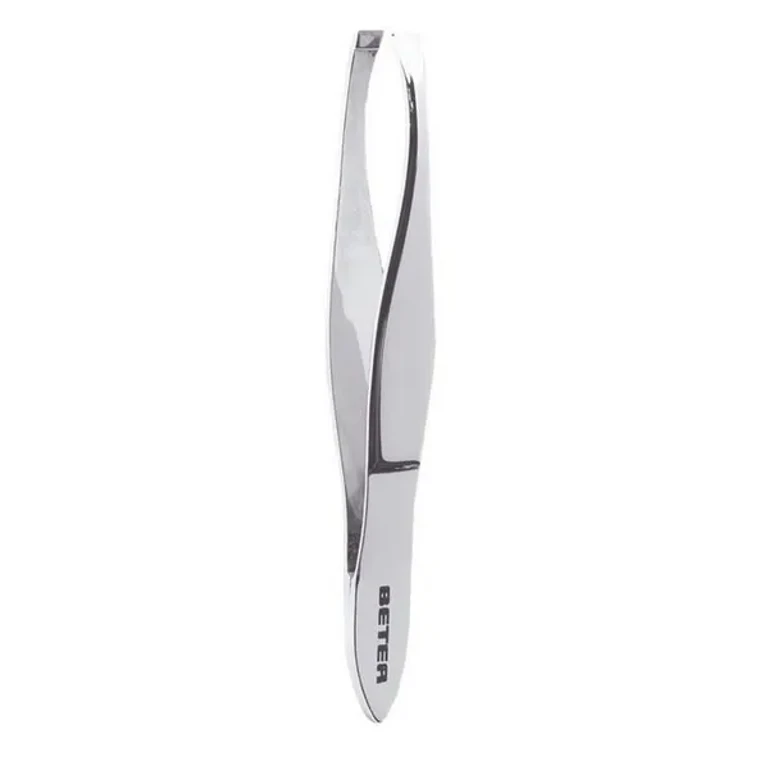 Chrome Straight Tip Tweezers