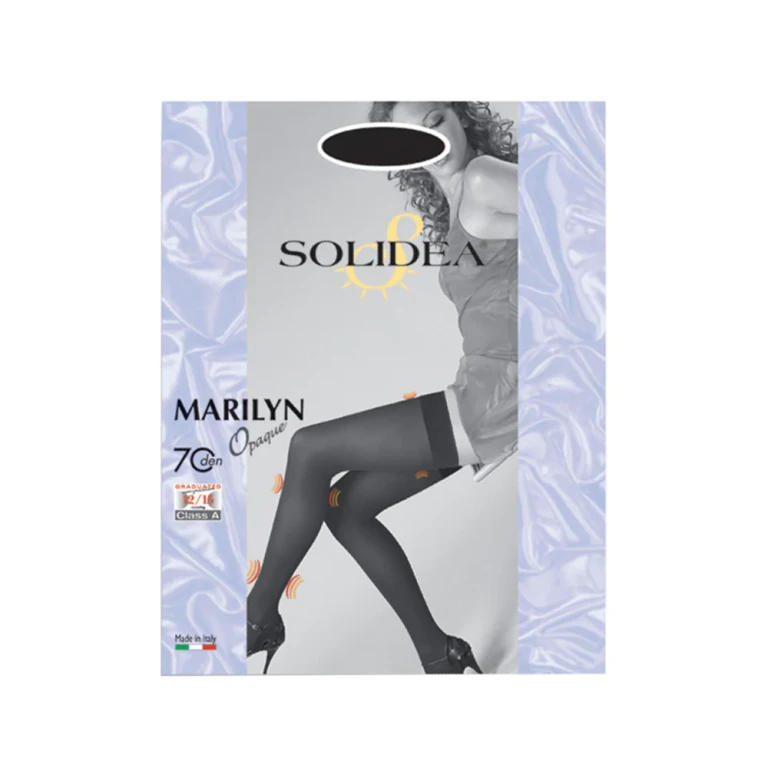 Marilyn 70 Denier Opaque Hold Ups 12 15mmHg 1S Smoke