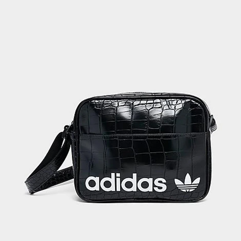 Originals Airliner Crossbody Tas in Zwart Croc
