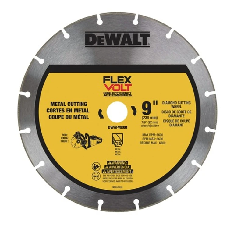9 in. FLEXVOLT Metal Cutting Diamond Wheel