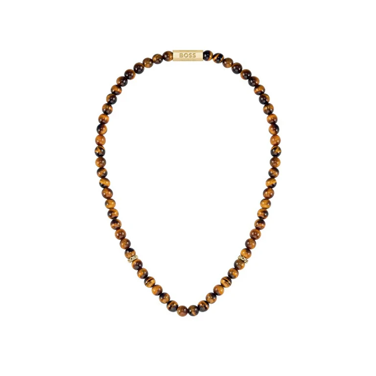 Tiger Eye Bead Necklace 1580663