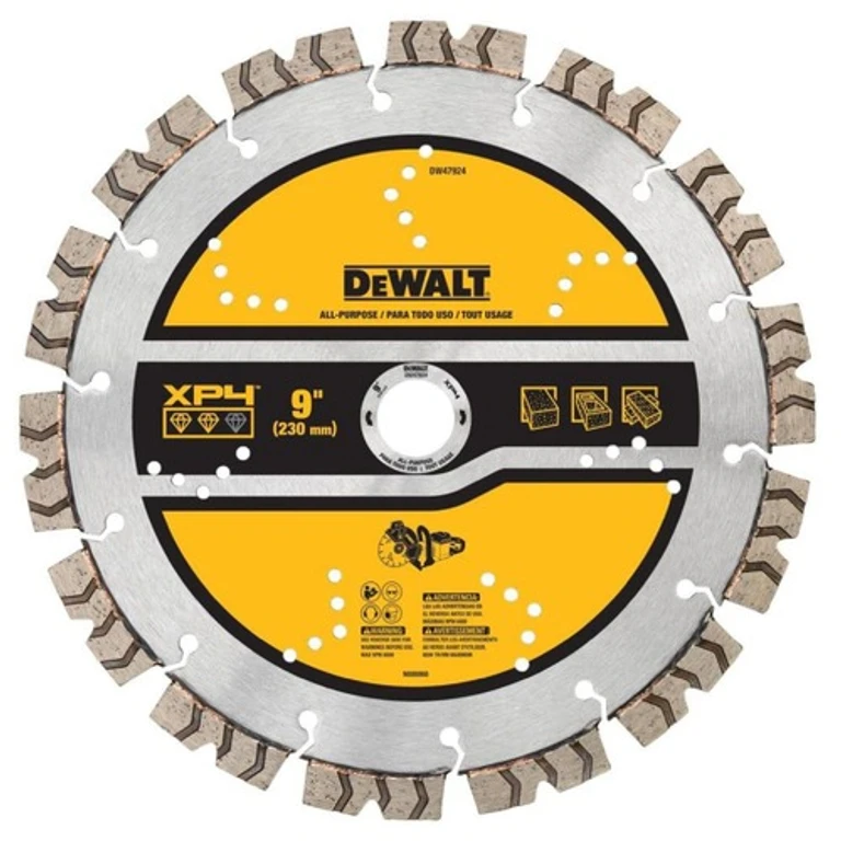 9 in. XP4 All-Purpose Segmented Diamond Blade