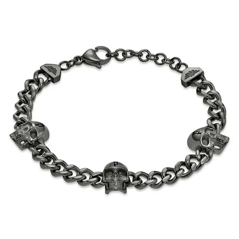 Stylish Black Bracelet for Men Vertex Peagb0000907