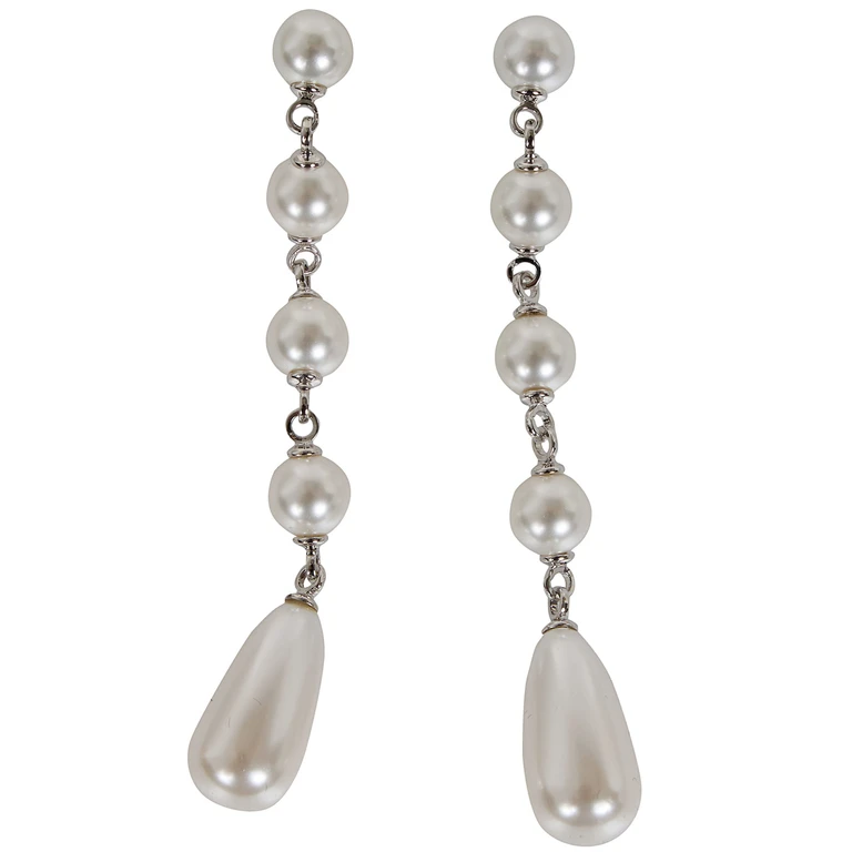 Earrings Pearl Droplet