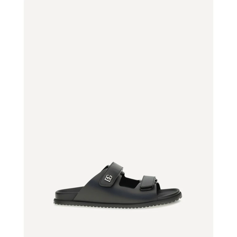 Calfskin leather Sandals Male 42.5