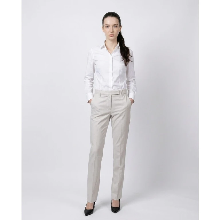 Snow White Tailored Trousers
