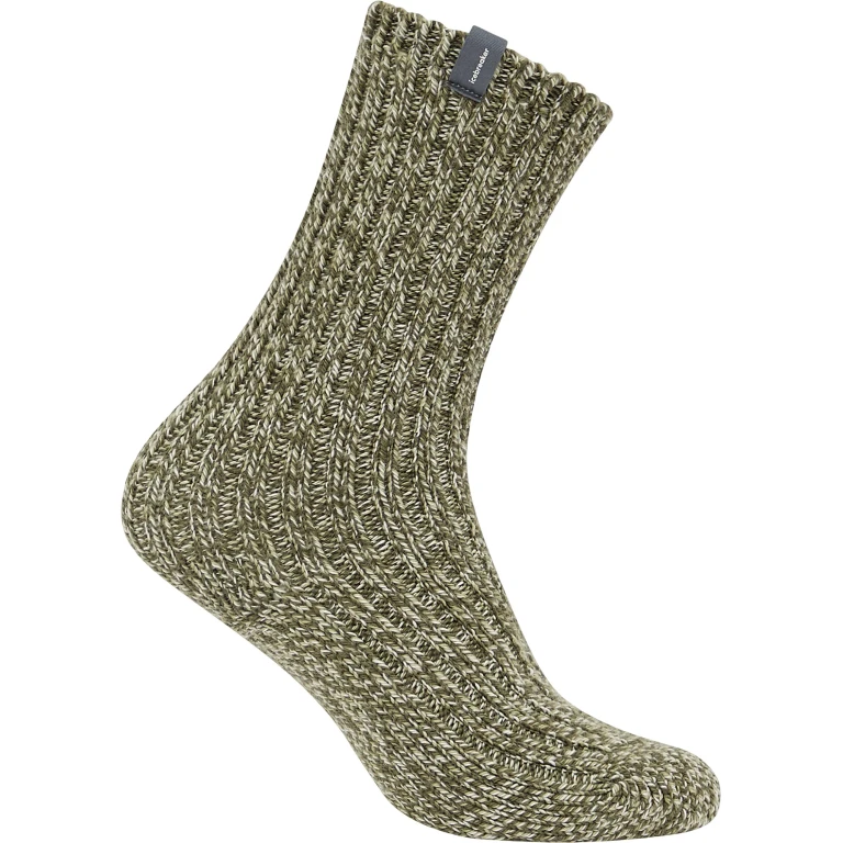 Merino Ski Lodge Crew Socks - Unisex