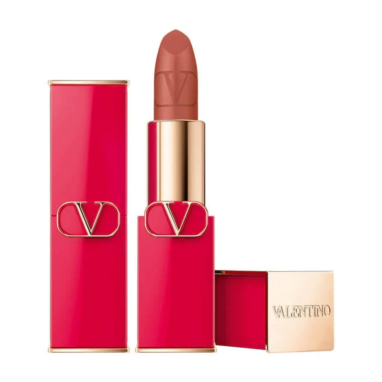 Red Matte Cream Lipstick 107A Refillable 3.5g