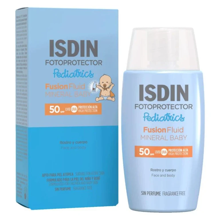 Fotoprotector Pediatrics Fusion Fluid Mineral Baby Spf 50 50 Ml