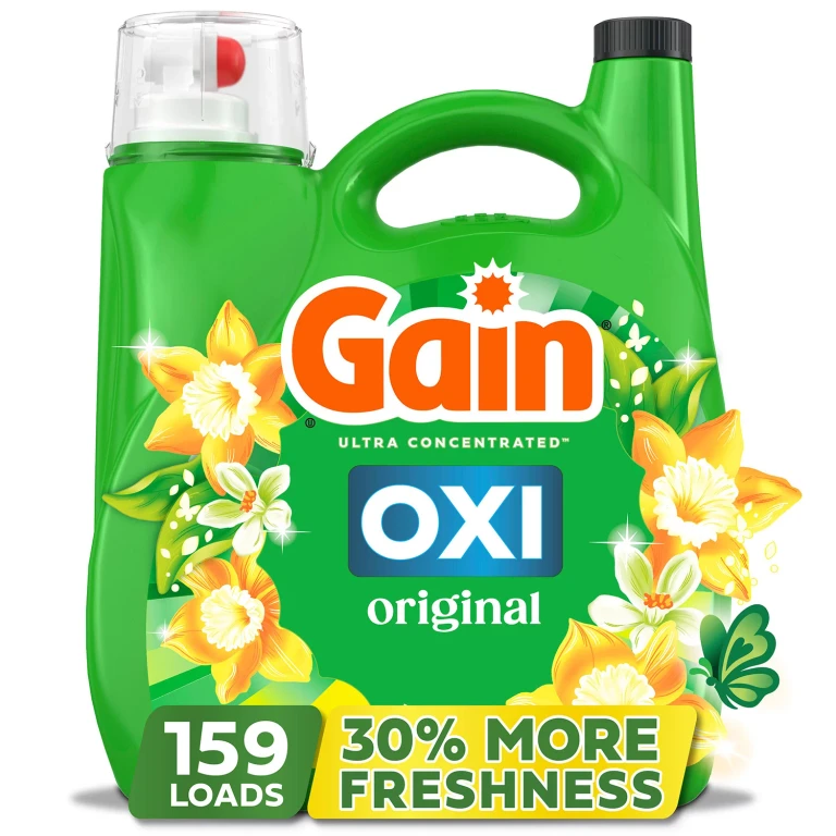 + Oxi Liquid Laundry Detergent, Original, 159 Loads, 170 fl. oz.