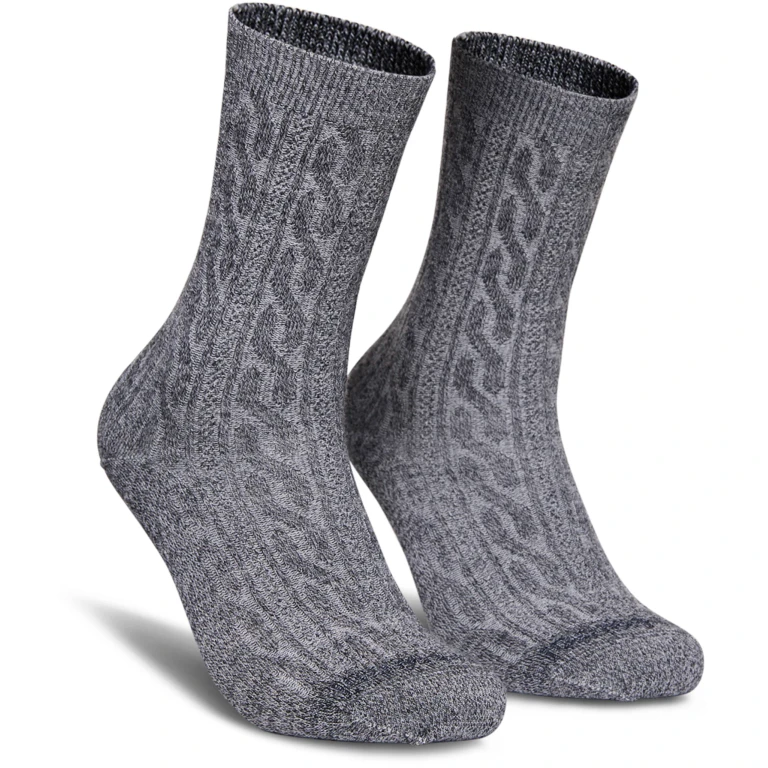Everyday Cable Crew Socks - Unisex