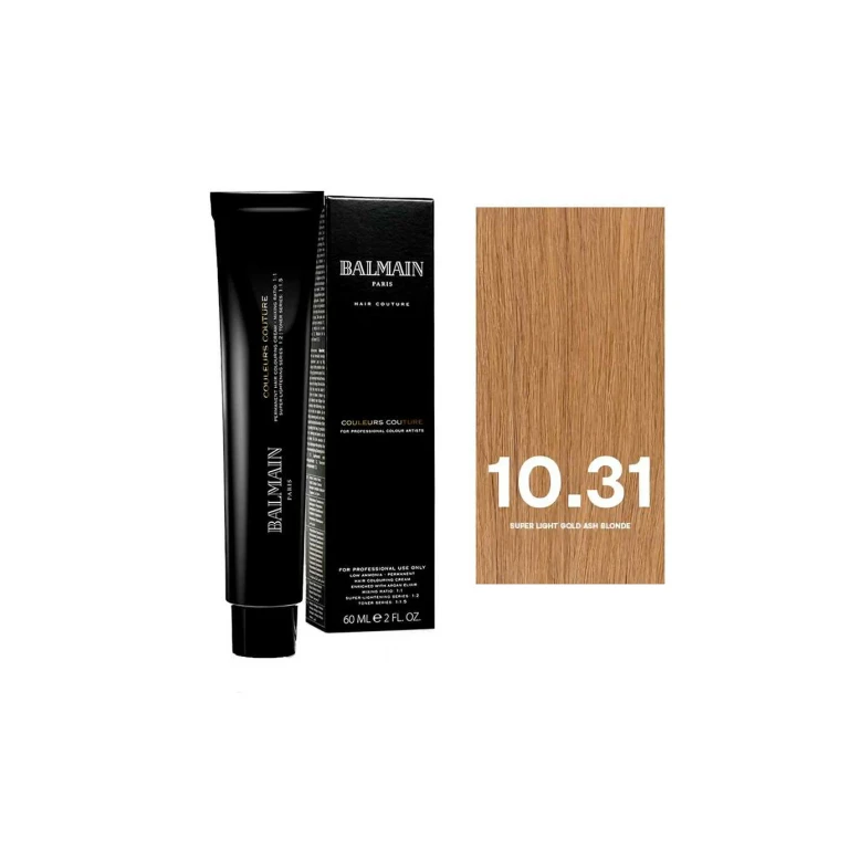 Professionnel Couleurs Couture Permanent Hair Dye 10.31 Super Light Gold Ash 60 ml