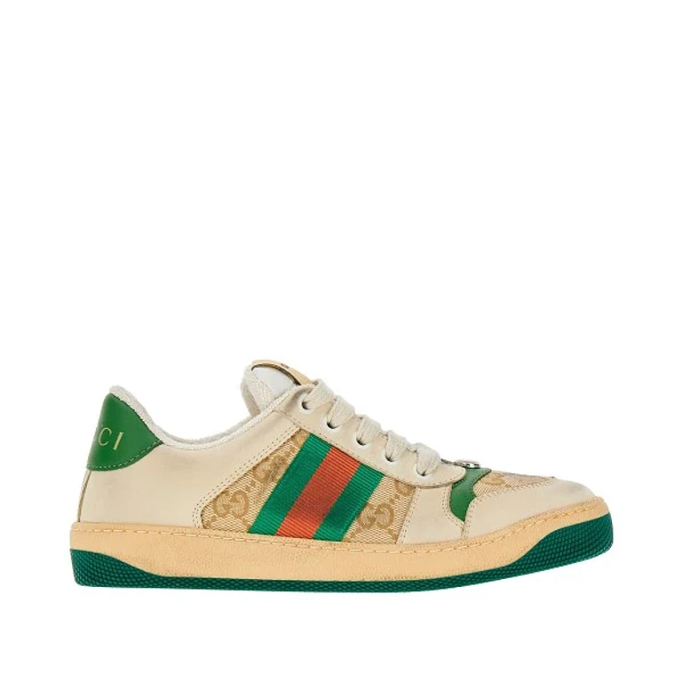 'Screener' leather and fabric sneakers Kids 28