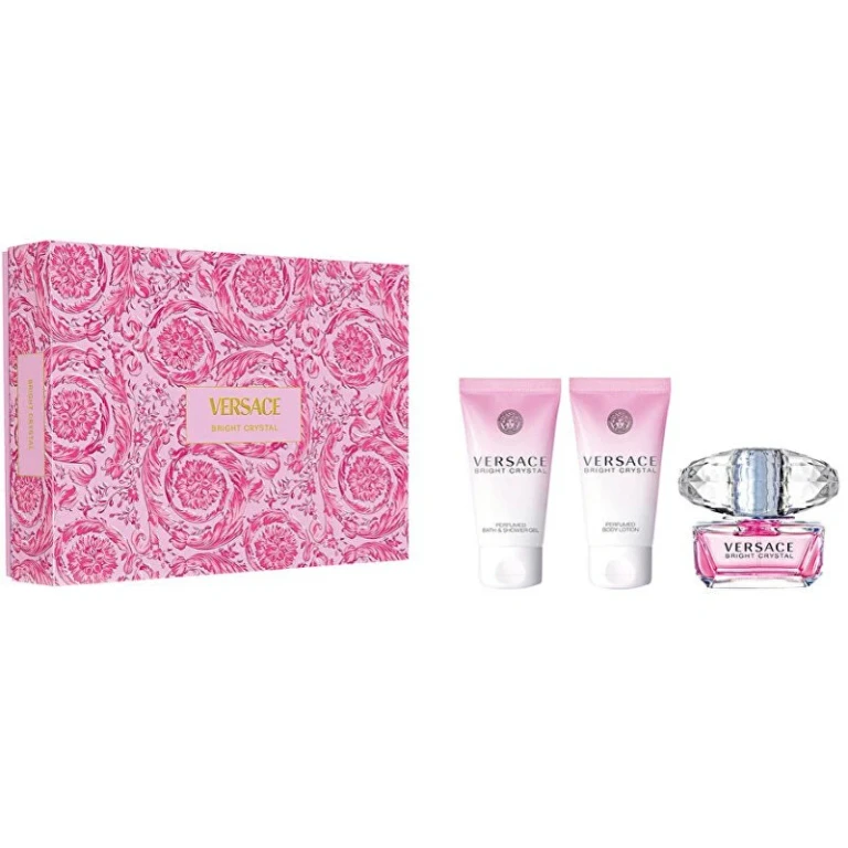 Bright Crystal - Edt 50 Ml + Body Lotion 50 Ml + Shower Gel 50 Ml (Christmas Edition)