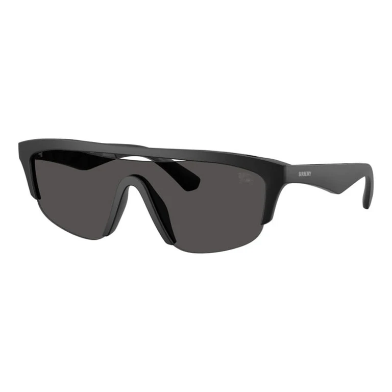 Mens Black Shield Sunglasses BE4460U 3464/87