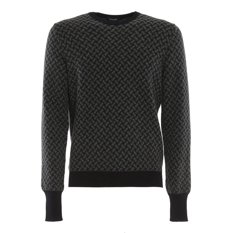Pull Col Rond - Bleu (D2K103AI31)