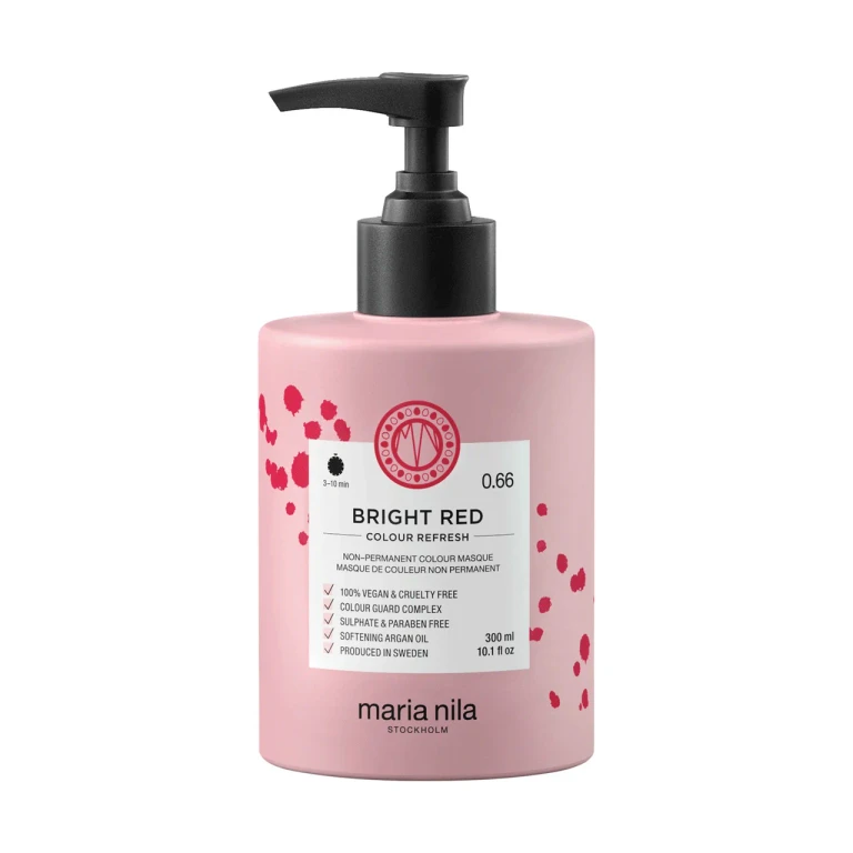 Colour Refresh Vegan Cream Hair Colouring Mask to Refresh Colour 066 Bright Red 300 ml