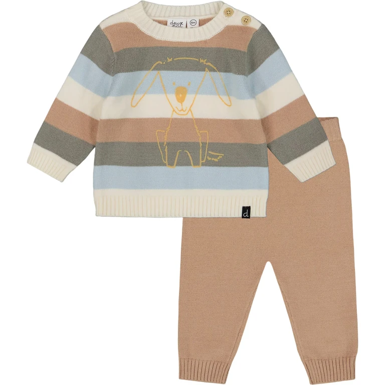 Knitted Top and Pant Set - Baby Boy