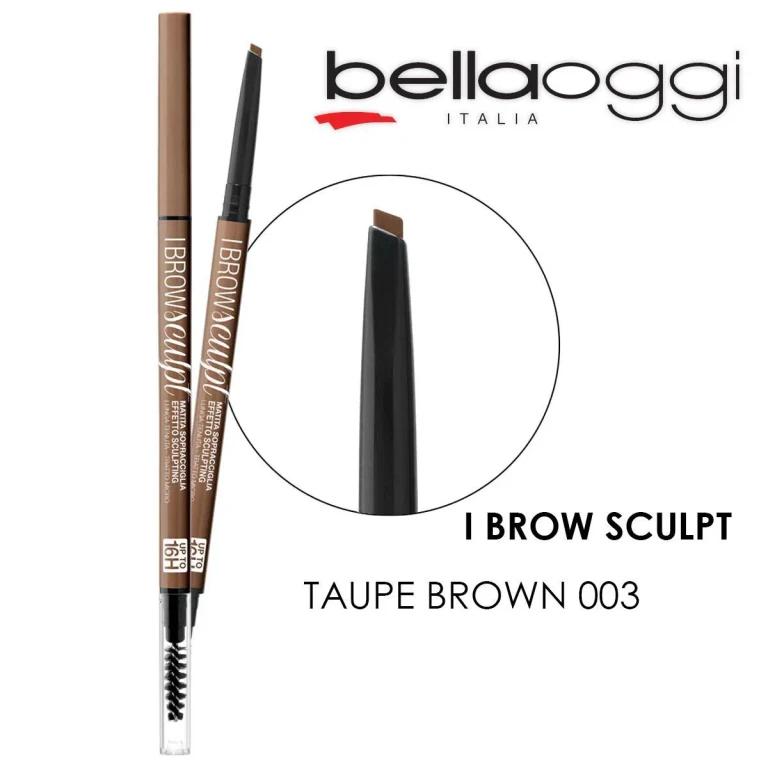 Long-lasting brown eyebrows