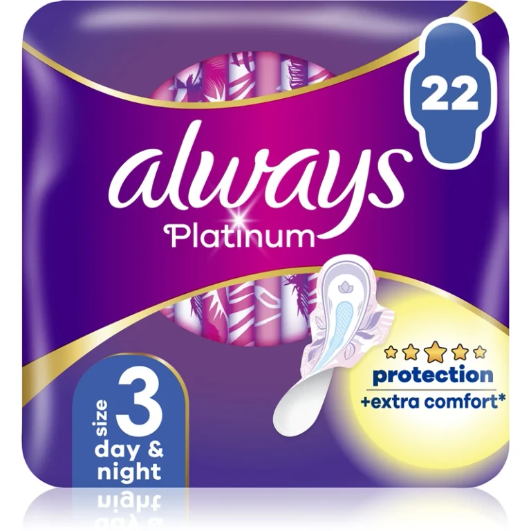 Ultra Platinum Night Pads 22 Pieces