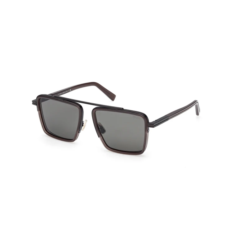 Polarized Smoke Navigator Mens Sunglasses EZ0272 48D 57
