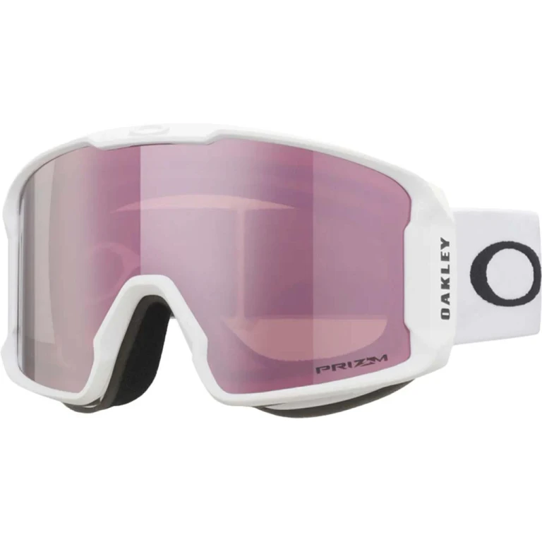 Line Miner L Goggles - Matte White - Prizm Rose Gold Lens