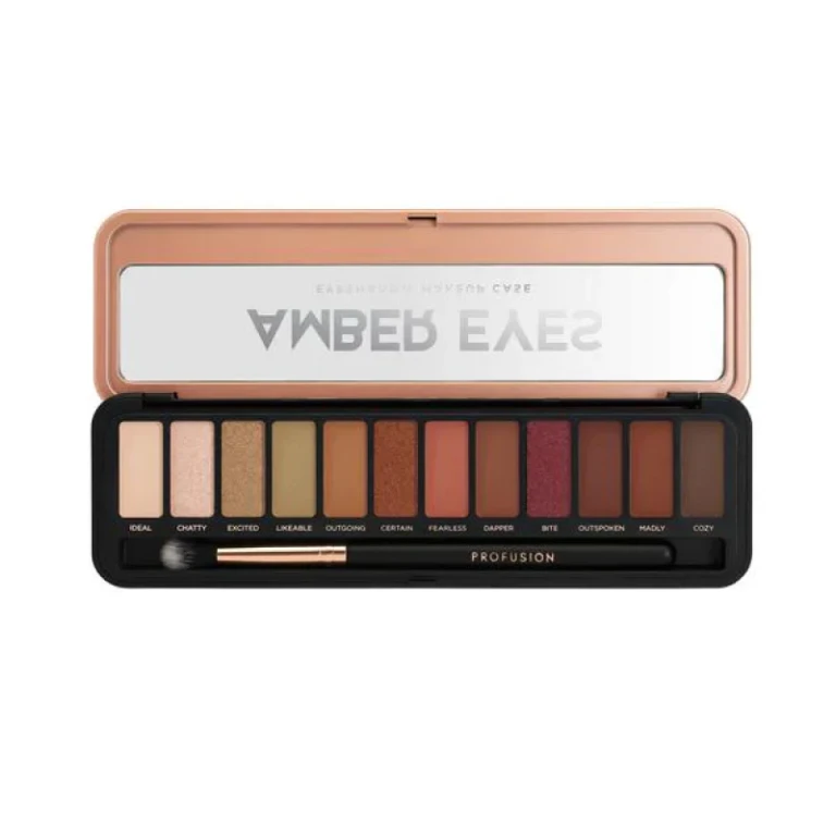 Palette de fards à paupières Profusion Amber 12g