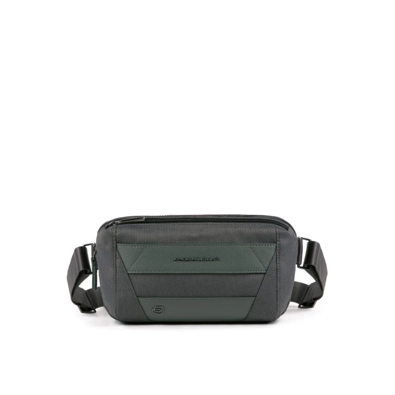 , Trakai, Fabric Bum Bag, Grey, 27 x 14.5 x 7.5 cm, Men's