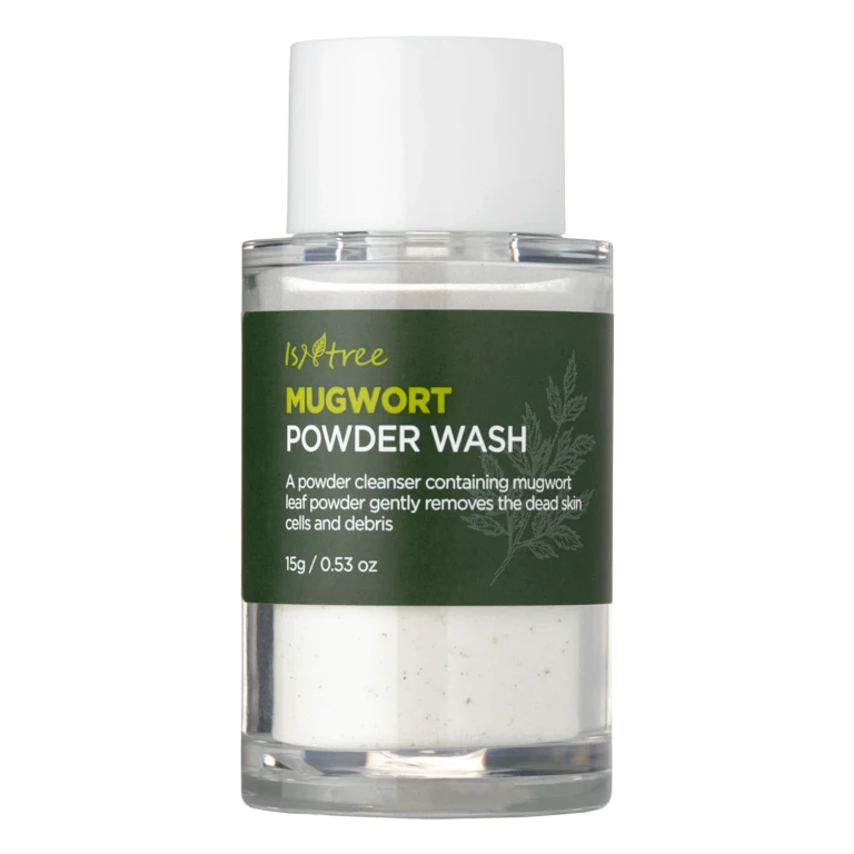 Isntree Mugwort Soothing Face Cleansing Powder 15g