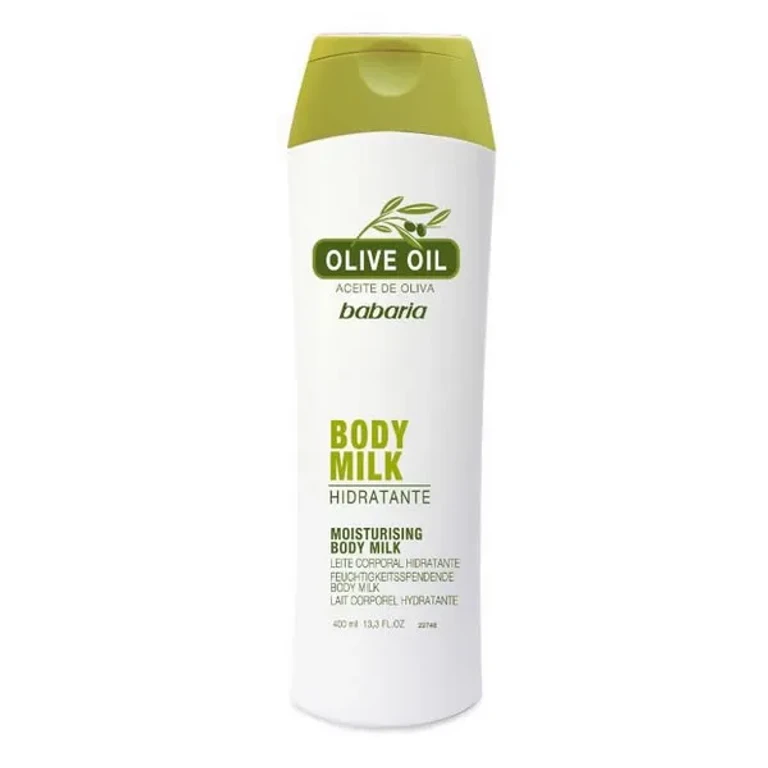 Moisturizing body lotion with olive oil Babaria 400 ml