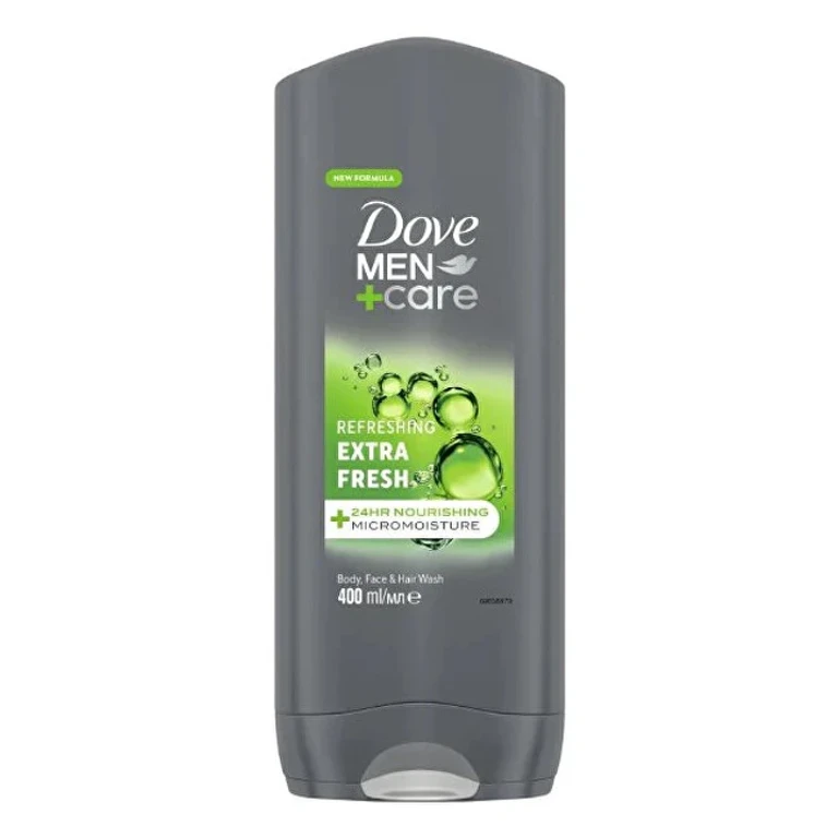 Refreshing Shower Gel For Men Men+Care Extra Fresh (Body, Face And Hair Cleanser) - Volume: 400 Ml