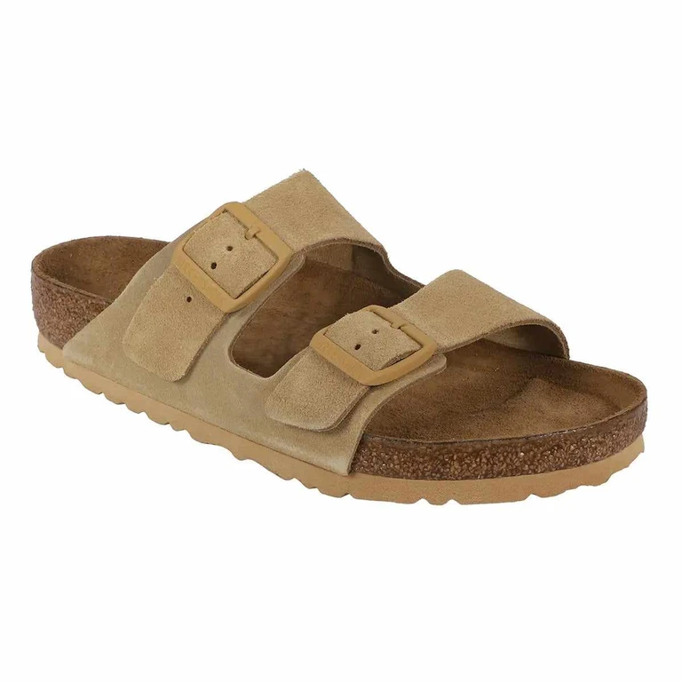 Arizona Soft Footbed Suede Leather Sandal