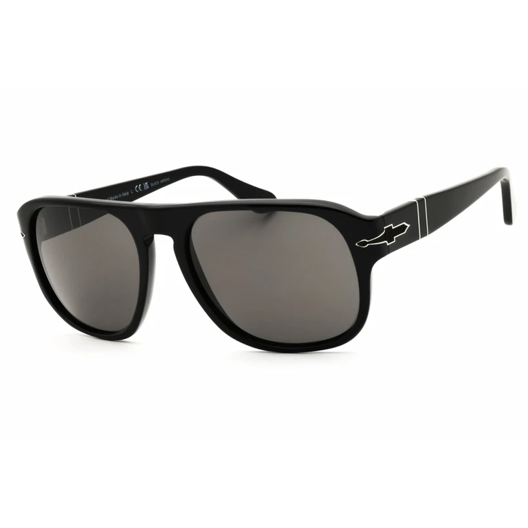 Mens Black Oval Sunglasses 0PO3310