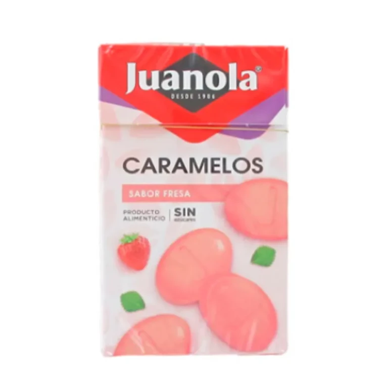 Strawberry flavored candies Juanola 50 g
