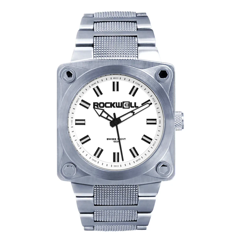 747 (Silver/White) Watch