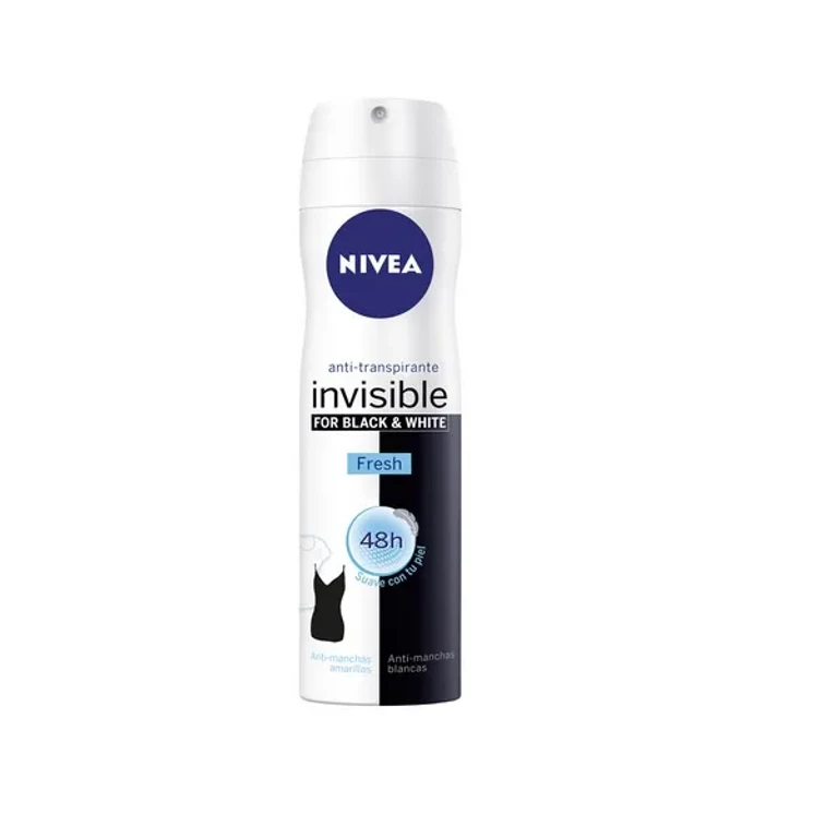 Invisible White And Black Refreshing Spray 200ml