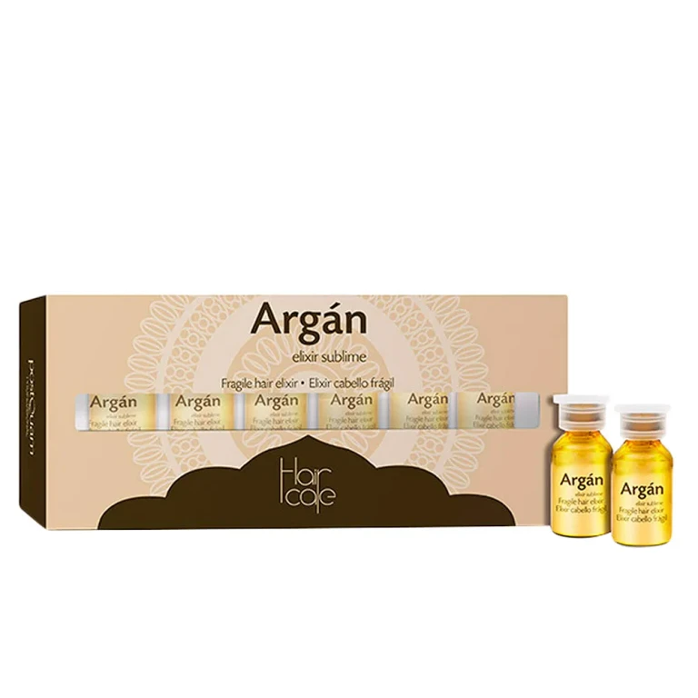 After the Argan Sublime Fragile Hair treatment Elixir 6x3ml
