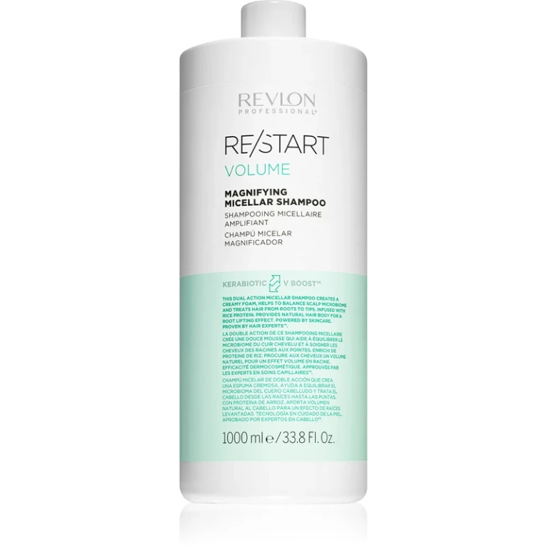 Micellar shampoo for hair volume Restart Volume (Magnifying micellar shampoo) - Volume: 1000 ml