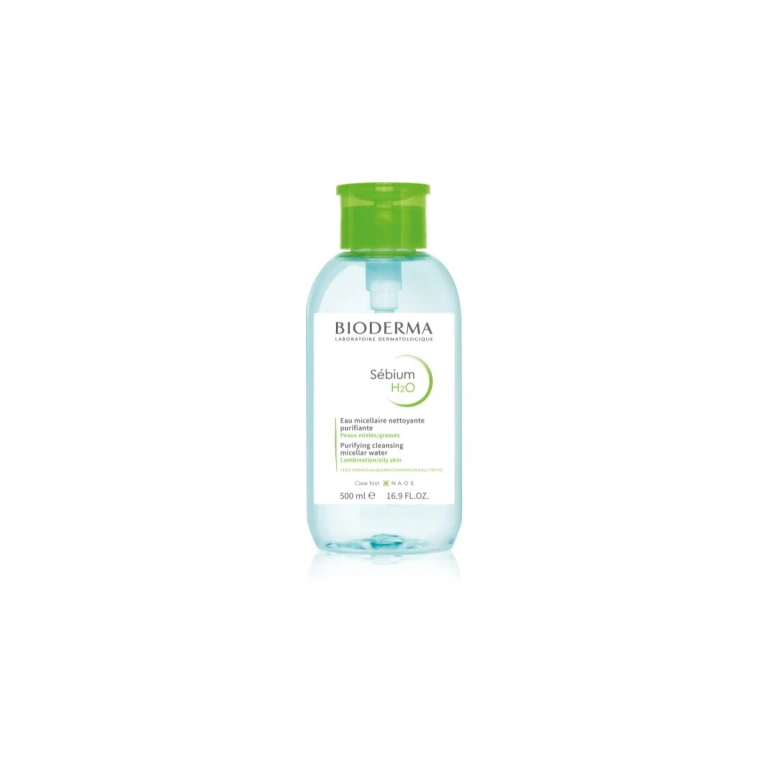 Cleansing water for oily skin Sébium H2O (Micellaire Solution) - Volume: 500 ml with pump