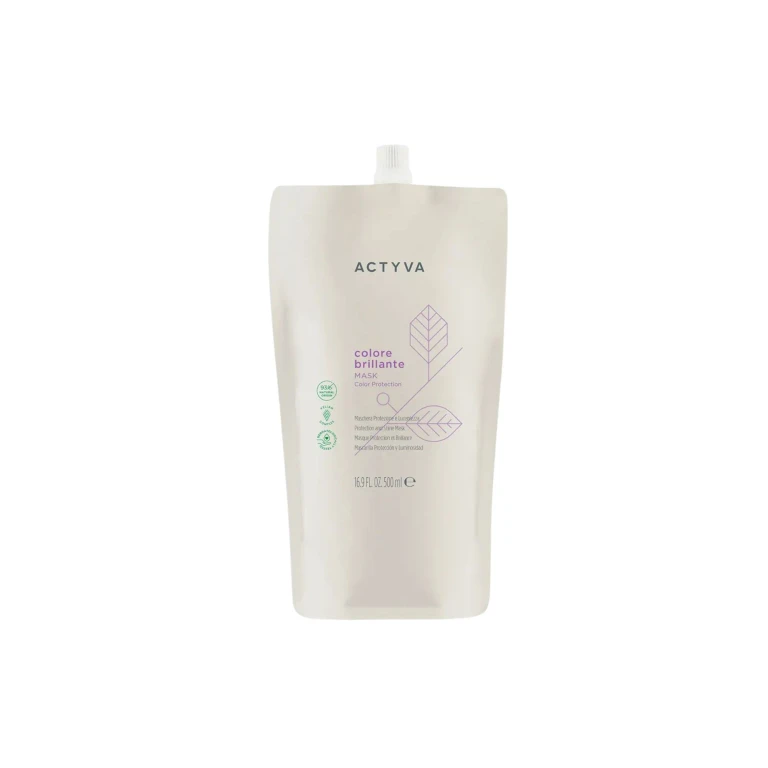 Actyva Colore Brillante Maschera Busta Ricarica 500ml — Maschera capelli