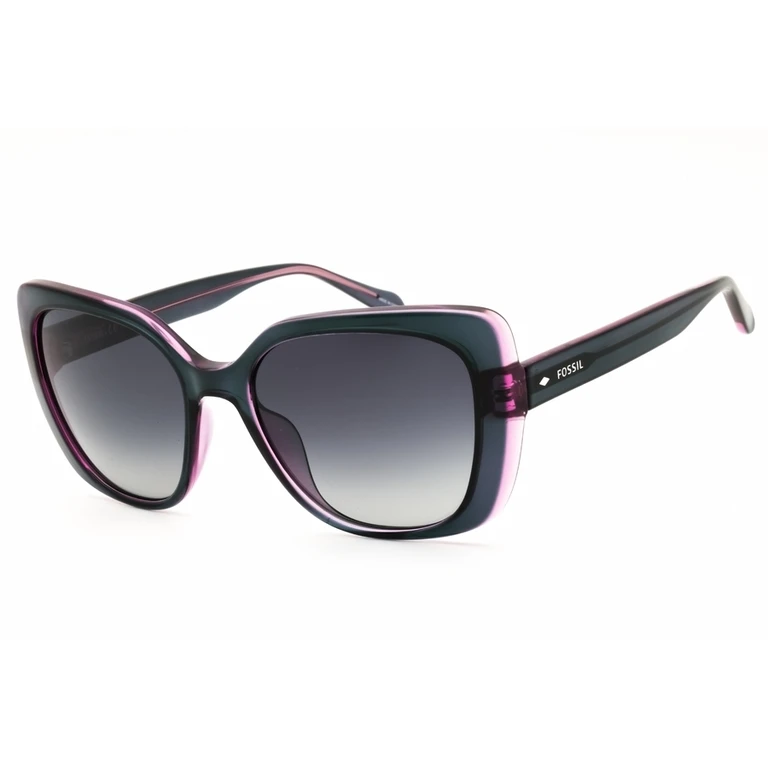 Grey Gradient Cat Eye Ladies Sunglasses FOS 3143/S 0PJP/9O 55
