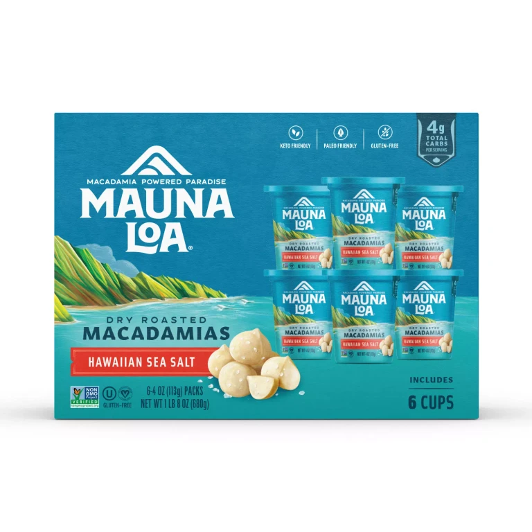 Dry Roasted Macadamias with Sea Salt 6 ct., 8 oz.