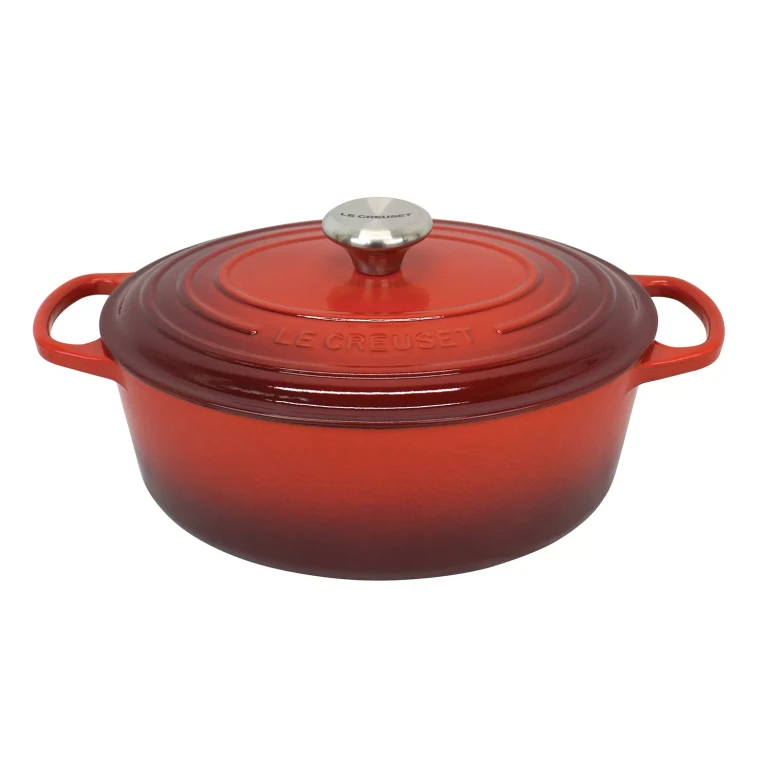 Signature Oval Dutch Oven 5 qt Cerise:- Cerise, 5qt