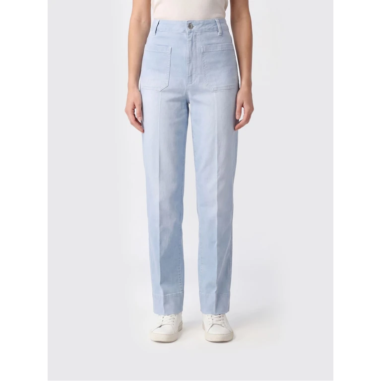 Straight Cotton Denim Jeans (1126DJE007252BR1984)