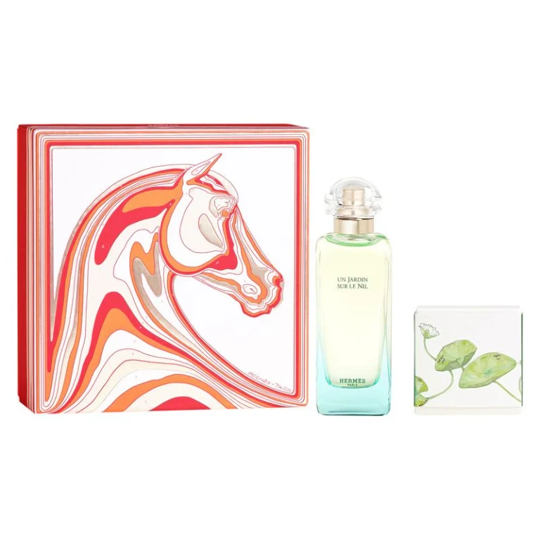 Un Jardin Sur Le Nil Eau De Toilette 100 Ml E + 50 G Perfumed Soap Box